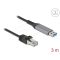 Delock USB LAN kábel USB A-típusú   RJ45 Gigabites Ethernet, 3 m (60757)