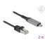 Delock USB LAN kábel USB Type-C    RJ45 Gigabites Ethernet, 2 m (60760)