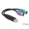 Delock USB-PS/2 adapter (61051)