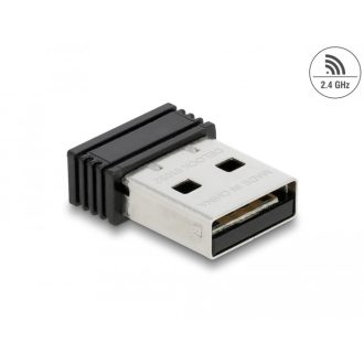   Delock USB 2,4 Ghz vezetéknélküli vonalkód leolvasóhoz (61052)