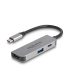 Delock USB Type-C  adapter 4K 60 Hz   s HDMI-hez A- és USB Type-C  PD 95 W porttal