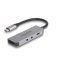 Delock USB Type-C  adapter - HDMI 4K 60 Hz és fejhallgató, valamint mikrofonhoz port + USB Type-C  csatlakozó PD 95 W (61064)
