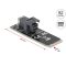 Delock Adapter, M.2 aljzat M nyílással > SFF-8643 NVMe 2260 (61070)