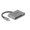 Delock USB Type-C  adapter 4K 30 Hz   s HDMI-hez A- és USB Type-C  PD 2.0 90 W porttal (61071)