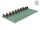 Delock M.2 Teszttábla 8 x M.2 NVMe Kulcs M SSD SFF-8643 konnektorral