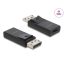 Delock USB Type-C    DisplayPort adapter 8K HDR-rel, HDR és HDCP támogatással (61078)