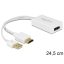 Delock HDMI-A apa > Displayport anya adapter (62496)