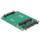 Delock Micro SATA 16 Pin > mSATA teljes méret konverter (62520)