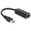 Delock Adapter USB 3.0 > Gigabit LAN 10/100/1000 Mb/s (62616)