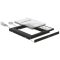 Delock Vékony kialakítású SATA 5.25 -es keret 1 x 2.5 -es SATA HDD-hez (62669)