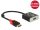Delock Adapter Displayport 1.2-dugós csatlakozó > HDMI-csatlakozóhüvely 4K 60 Hz passzív fekete (62719)