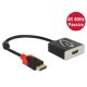 Delock Adapter Displayport 1.2-dugós csatlakozó > HDMI-csatlakozóhüvely 4K 60 Hz passzív fekete (62719)