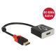 Delock Adapter Displayport 1.2-dugós csatlakozó > HDMI-csatlakozóhüvely 4K 60 Hz aktív