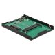 Delock 2.5 -os SATA-átalakító, 22 tus > 1 x mSATA / 1 x CFast - 9,5 mm (62862)