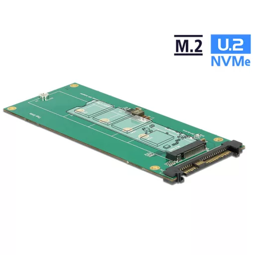 Delock Átalakító U.2 SFF-8639 NVMe > 1 x M.2 M aljzat (62865)