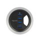 Delock 4 porttal rendelkező asztali USB 3.0 elosztó (62868)