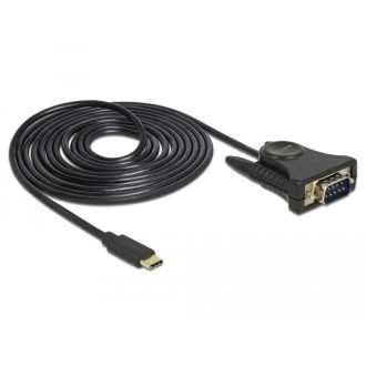  Delock Adapter, USB Type-C  > 1 db soros DB9 RS-232 (62964)