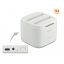 Delock USB Type-C  3.2 Dokkoló állomás 2 x 2.5  SATA HDD / SSD-hez klón funkcióval (63084)
