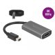 Delock Aktív mini DisplayPort 1.4 - HDMI adapter 8K HDR funkcióval