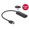 Delock Adapter HDMI-A-dugós csatlakozó - DisplayPort-csatlakozóhüvely 4K 60 Hz (63206)
