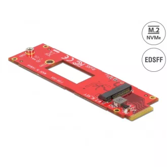   Delock EDSFF E1.S - M.2 M-kulcs nyíláshoz átalakító NVMe (63797)