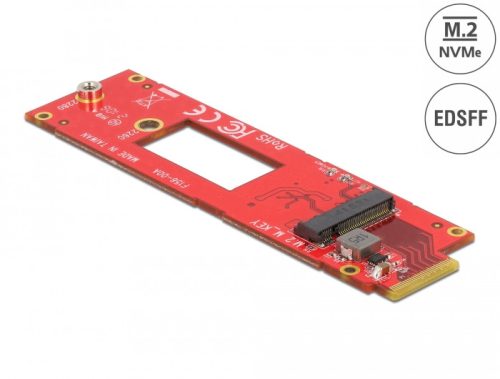 Delock EDSFF E1.S - M.2 M-kulcs nyíláshoz átalakító NVMe (63797)