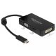 Delock adapter C-típusú USB-csatlakozó> VGA / HDMI / DVI aljzat fekete