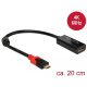 Delock DisplayPort átalakító USB Type-C  kijelzohöz 4K 60 Hz (63928)