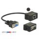 Delock Bovíto RS-232 DB9 anya RJ45 anya - RS-232 DB9 apa RJ45 anya ESD védelem 1200 m távolságban sz