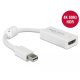 Delock Mini DisplayPort 1.4 adapter HDMI 4K 60 Hz-hez HDR funkcióval passzív fehér