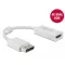 Delock DisplayPort 1.4 adapter HDMI 4K 60 Hz-hez HDR funkcióval passzív fehér (63936)