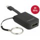 Delock USB Type-C  adapter DisplayPort-hoz (DP Alt Mode) 4K 60 Hz - kulcstartón