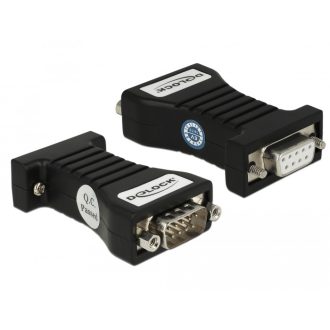   Delock Leválasztó 1 x soros RS-232 DB9 anya - 1 x soros RS-232 DB9 apa, 3 kV (63968)