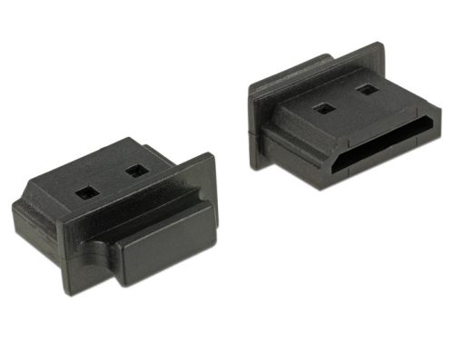 Delock Porvédo HDMI-A típusú kimenethez fogantyúval 10 db fekete (64029)