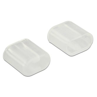   Delock Porvédő az Lightning  dugó, 10 darab áttetsző (64035)