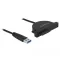 Delock USB 3.0 Slim SATA átalakítóhoz (64048)
