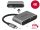 Delock USB Type-C adapter HDMI-hez és VGA-hoz 3.0 USB portal és PD-val (64074)