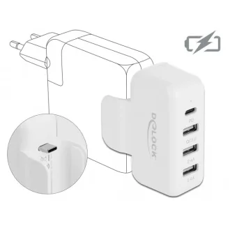   Delock Átalakító Apple PD-s és QC 3.0-s tápcsatlakozóhoz (64079)