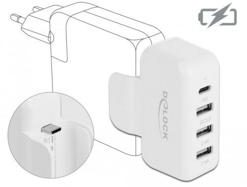 Delock Átalakító Apple PD-s és QC 3.0-s tápcsatlakozóhoz (64079)