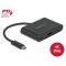Delock USB Type-C  adapter 4K 30 Hz   s HDMI-hez A- és USB Type-C  PD porttal (64091)
