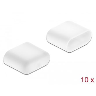   Delock Porvédő az USB Type-C  dugó, 10 darab, fehér (64096)