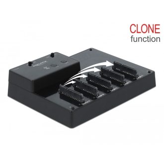   Delock USB 3.0 Dokkoló és klónozó állomás 5 x 2.5  SATA HDD / SSD-hez (64098)