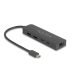 Delock 10 Gbps USB hub 2,5 Gigabit LAN porttal és PD 85 Watt (64110)