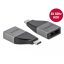 Delock USB Type-C  adapter DisplayPort (DP Alt Mode) 4K 60 Hz   kompakt kialakítású (64120)