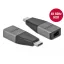 Delock USB Type-C  adapter mini DisplayPort (DP Alt Mode) 4K 60 Hz   kompakt kialakítású (64121)