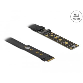   Delock Riser kártya M.2 kulcs M Extension NVMe 20 cm hosszú kábellel (64136)