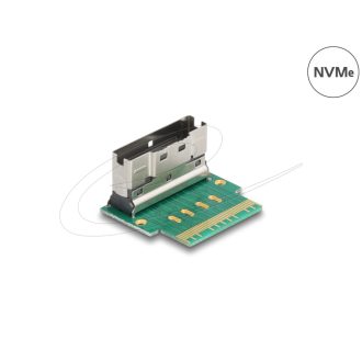   Delock Adapter Slim SAS SFF-8654 8i apa   anya 90 -os szögben (64179)