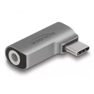   Delock Audio Adapter USB Type-C duga 3,5 mm-es 4 tűs sztereó csatlakozóaljzattal (64192)