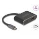 Delock USB Type-C adapter HDMI-re (DP Alt mód) 8K HDR-rel és Power Delivery 100 W-os tápellátással