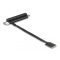 Delock M.2 kulcs A+E - PCIe x16 NVMe adapter hajlított 20 cm hosszú kábellel (64220)
